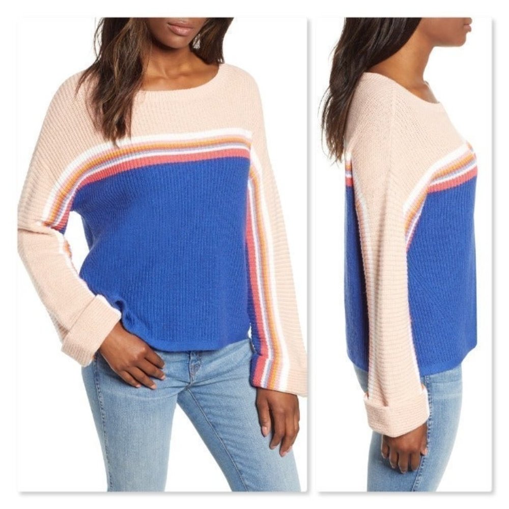 Caslon Shaker Stitch Sweater sz Medium.